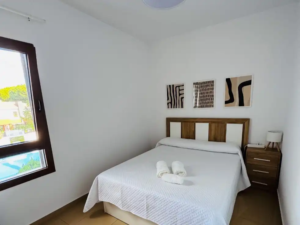 Bedroom of Detached homes for sale in Chiclana de la Frontera  with Air Conditioner, Private garden and Terrace