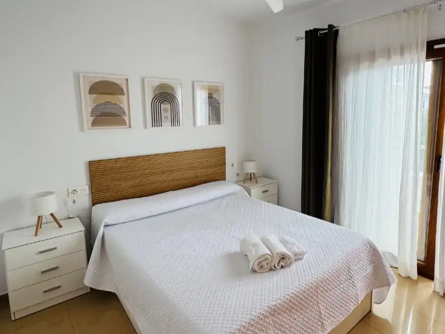 Bedroom of Detached homes for sale in Chiclana de la Frontera  with Air Conditioner, Private garden and Terrace