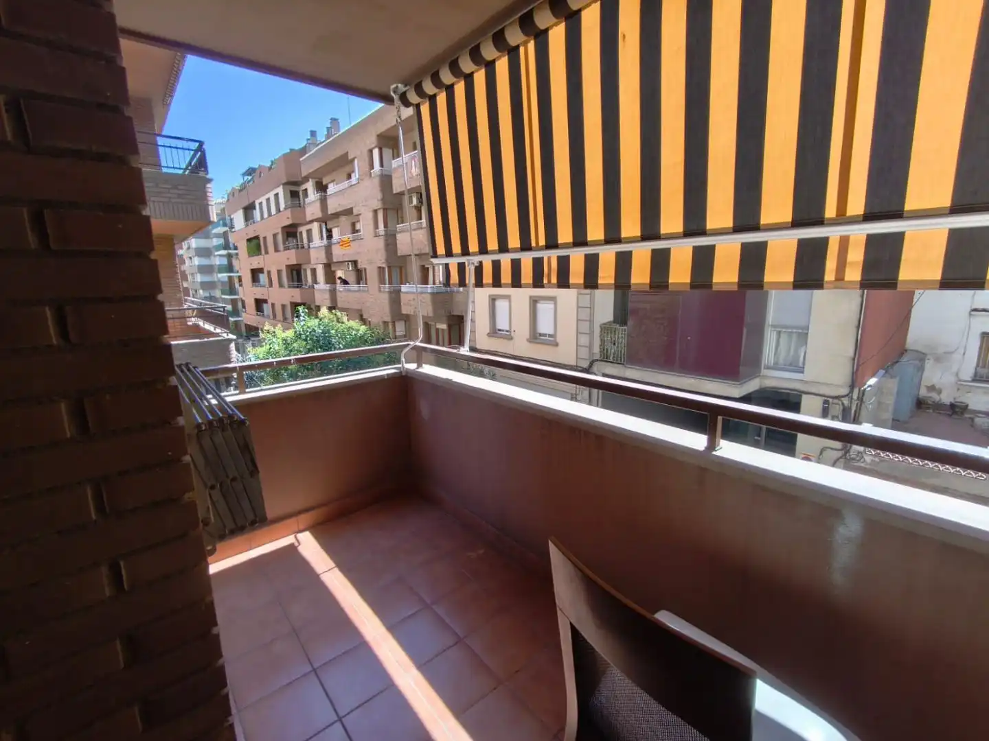 Balcony of Flat for rent in Lleida  with Air Conditioner, Heating and Parquet flooring