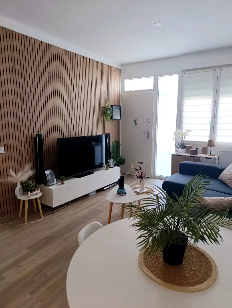 Flat for sale in Calle del Congosto, 1, Casco Histórico de Vallecas Living room of Flat for sale in Madrid with Air Conditioner, Heating and Parquet flooring