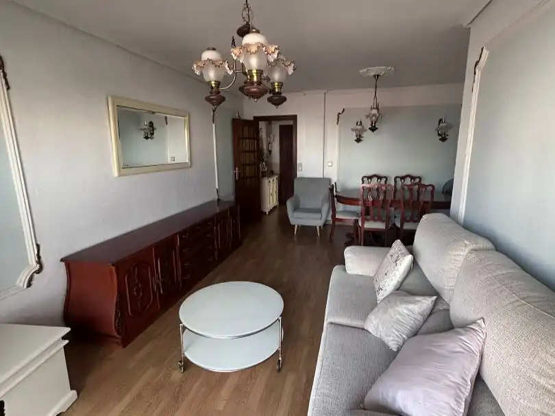 Piso en venta en Calle Albertillas, 7, Los Guindos - Parque Mediterráneo - Santa Paula Sala de estar de Piso en venta en Málaga Capital con Terraza