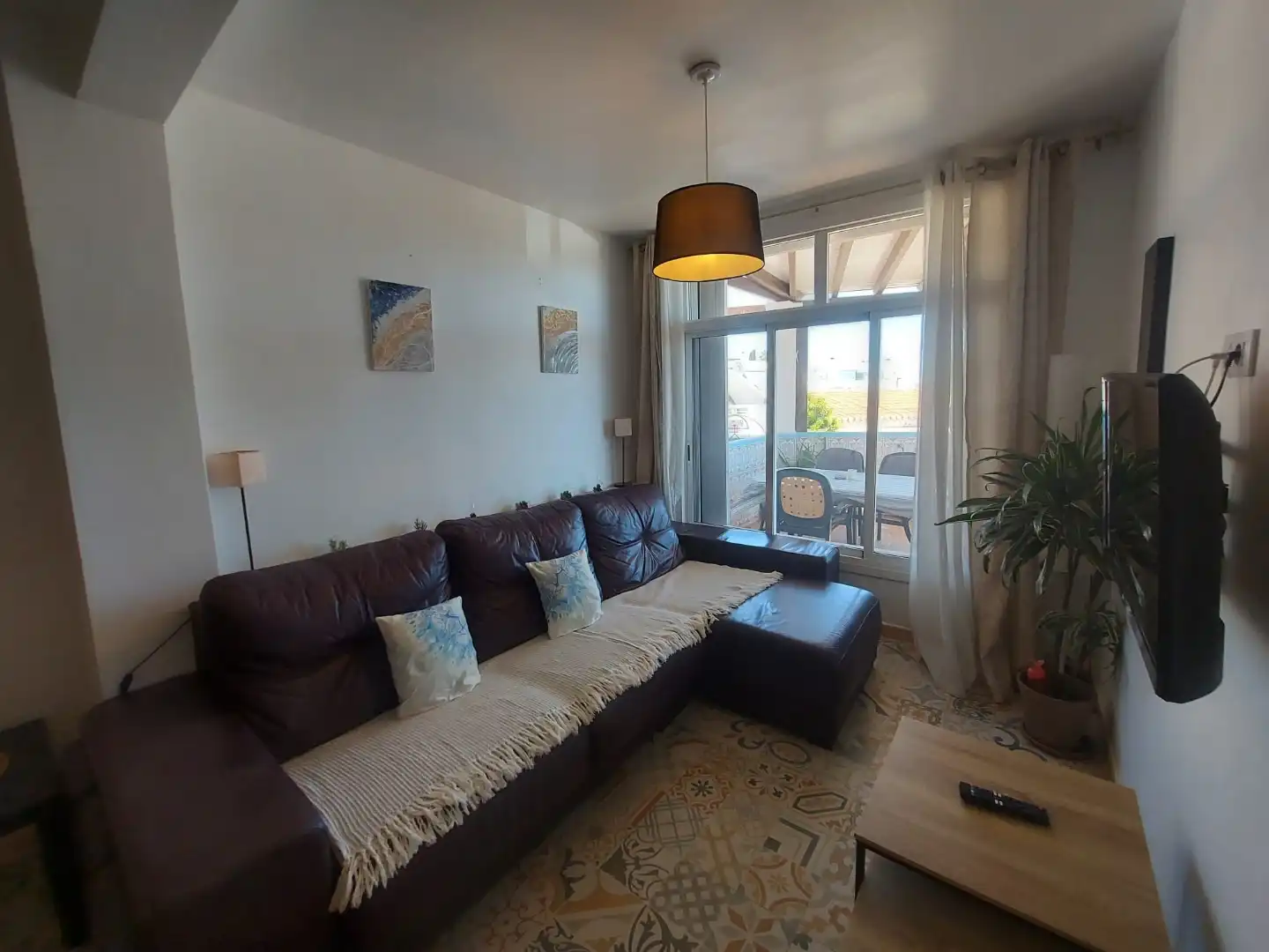 Apartament en venda a Calle Extremadura, 9, Mojácar Sala d'estar de Apartament en venda en Mojácar amb Aire condicionat, Terrassa i Balcó