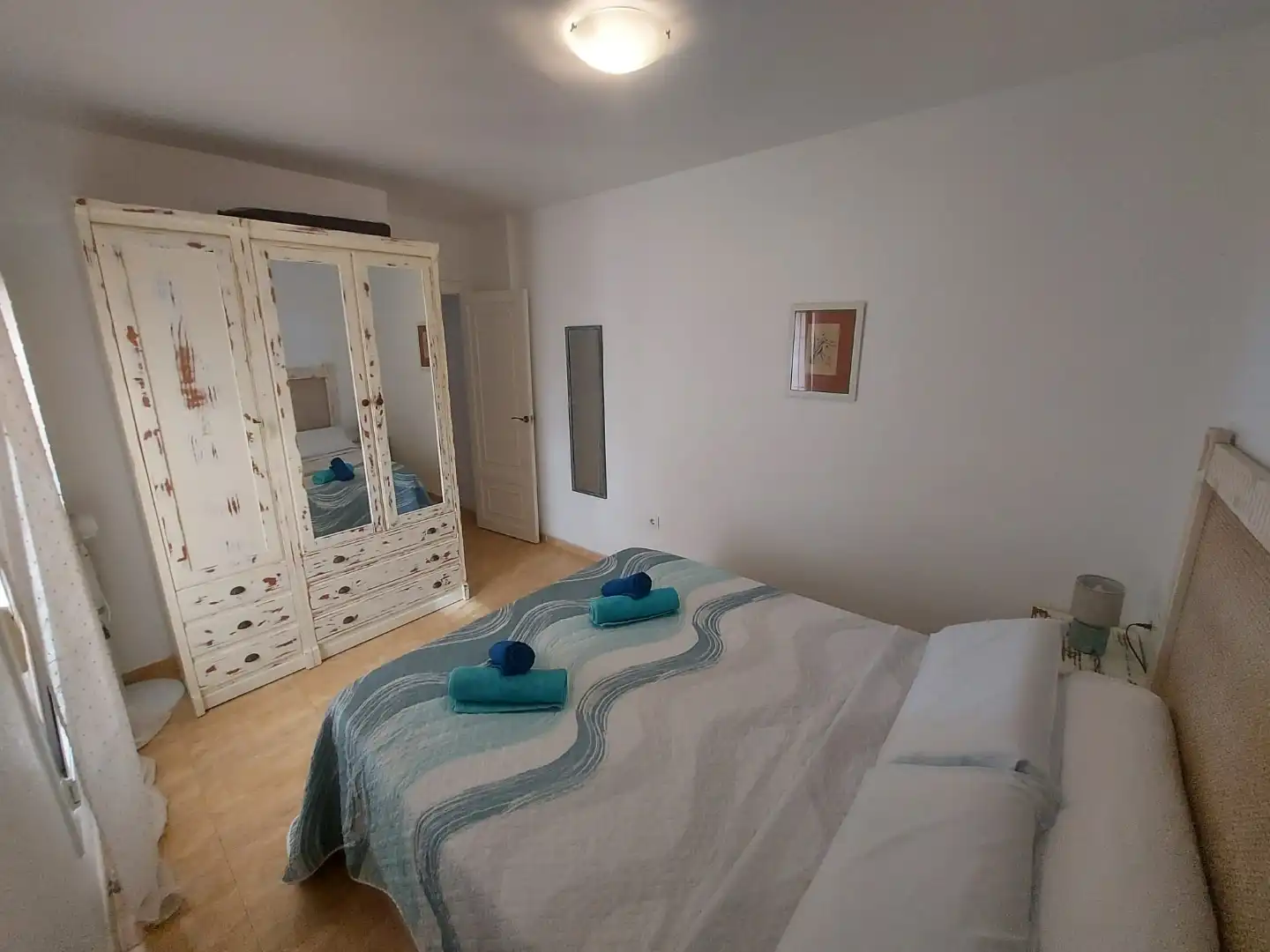 Apartament en venda a Calle Extremadura, 9, Mojácar Dormitori de Apartament en venda en Mojácar amb Aire condicionat, Terrassa i Balcó