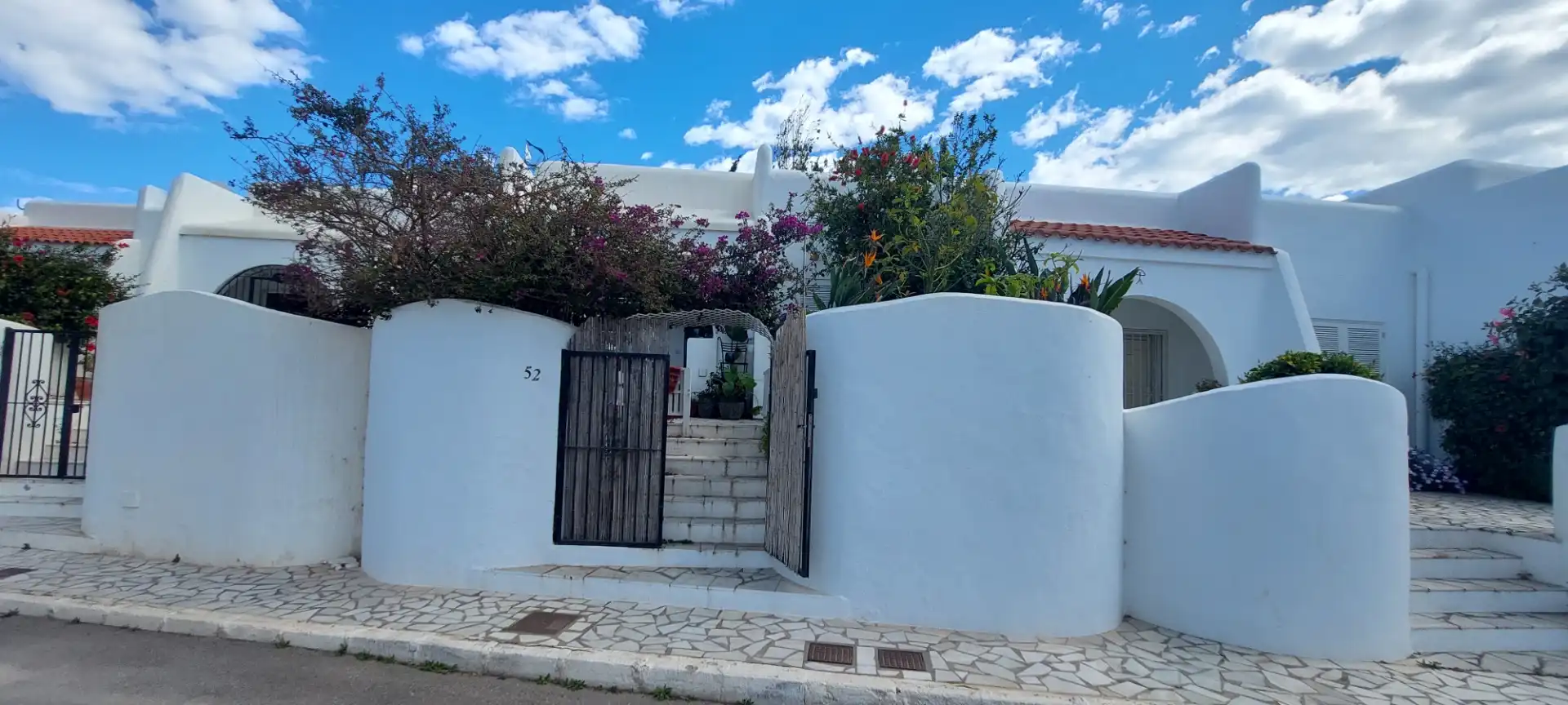 Vista exterior de Casa adosada en venda en Mojácar amb Aire condicionat, Terrassa i Balcó