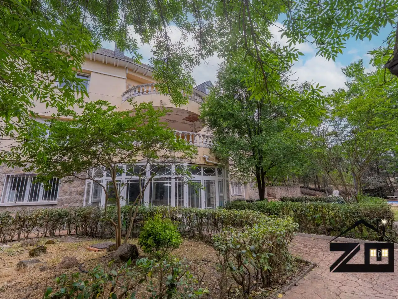 Piso en venta en Calle Camino Real, 47, Molino de la Hoz Vista exterior de Piso en venta en Las Rozas de Madrid con Aire acondicionado, Calefacción y Jardín privado