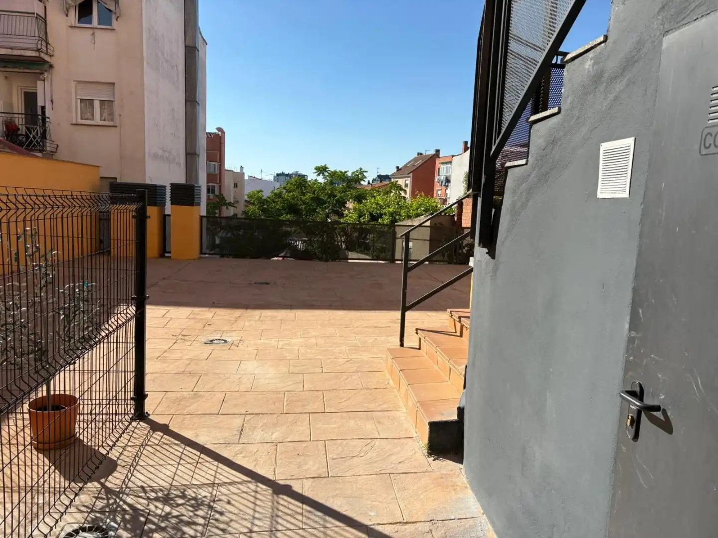 Terrassa de Apartament de lloguer en Madrid