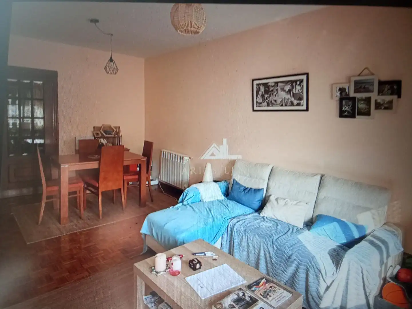 Living room of Flat for sale in Chantada  with Heating, Parquet flooring and Storage room