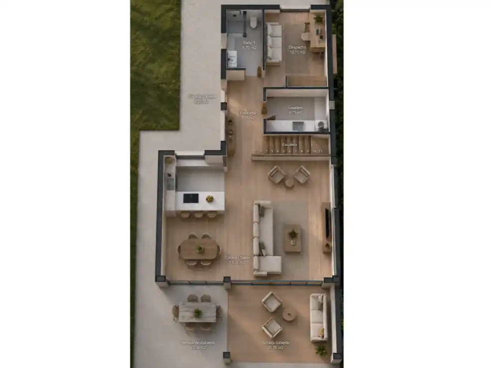 Piso en venta en Calle Veleta, 58, Dehesa - Monacilla Piso en venta en Aljaraque con Aire acondicionado, Calefacción y Jardín privado