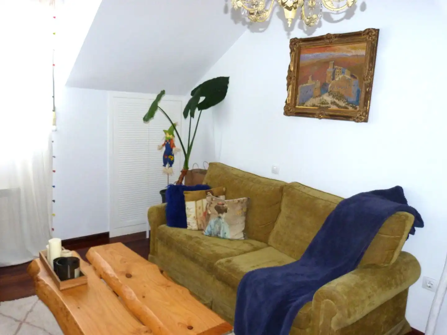 Wohnzimmer von Wohnung zum Verkauf in Piélagos mit Heizung, Privatgarten und Parkett