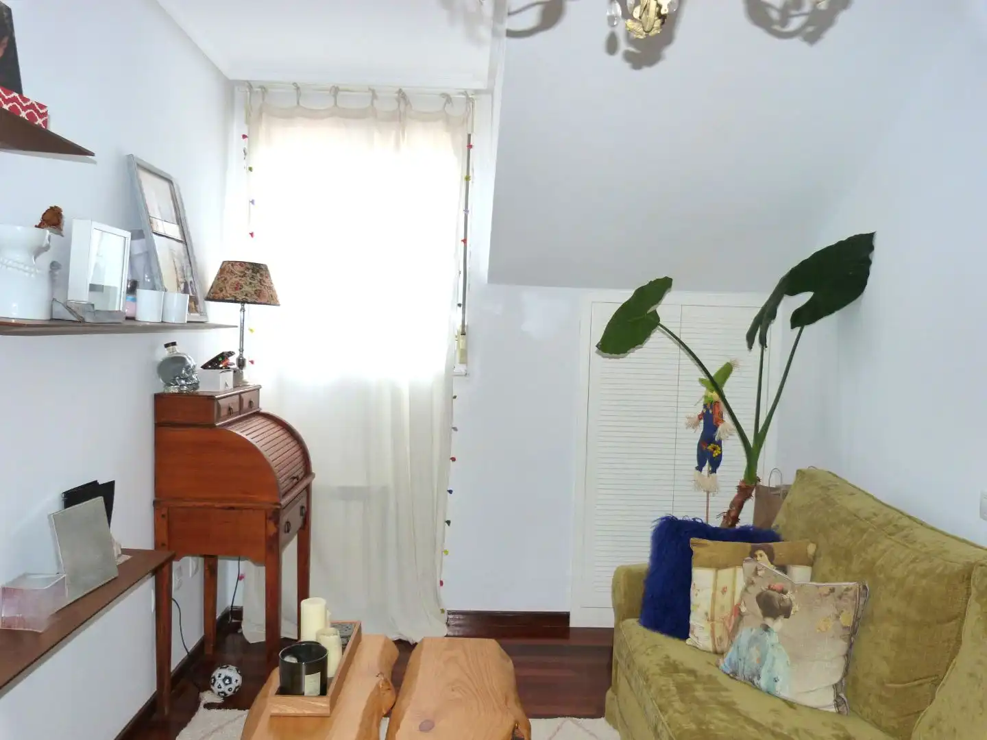 Wohnzimmer von Wohnung zum Verkauf in Piélagos mit Heizung, Privatgarten und Parkett
