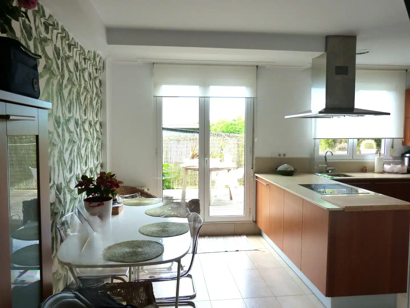 Küche von Wohnung zum Verkauf in Piélagos mit Heizung, Privatgarten und Parkett