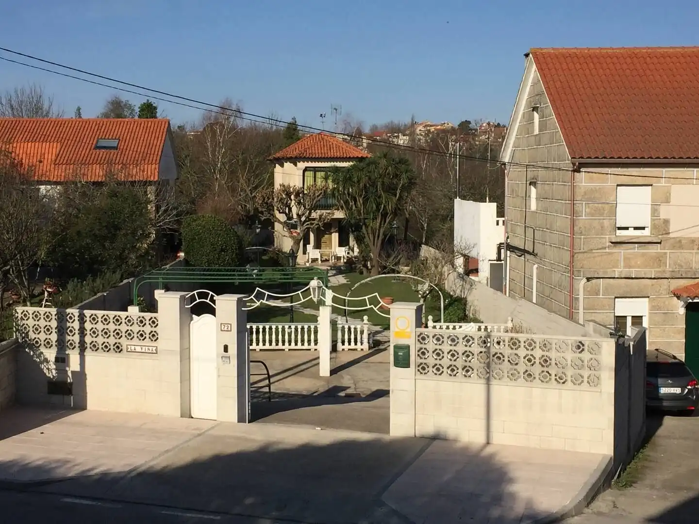 Casa o chalet en venta en Rúa Muíños, 72, Coruxo - Oia - Saiáns Vista exterior de Casa o chalet en venta en Vigo con Calefacción, Jardín privado y Parquet