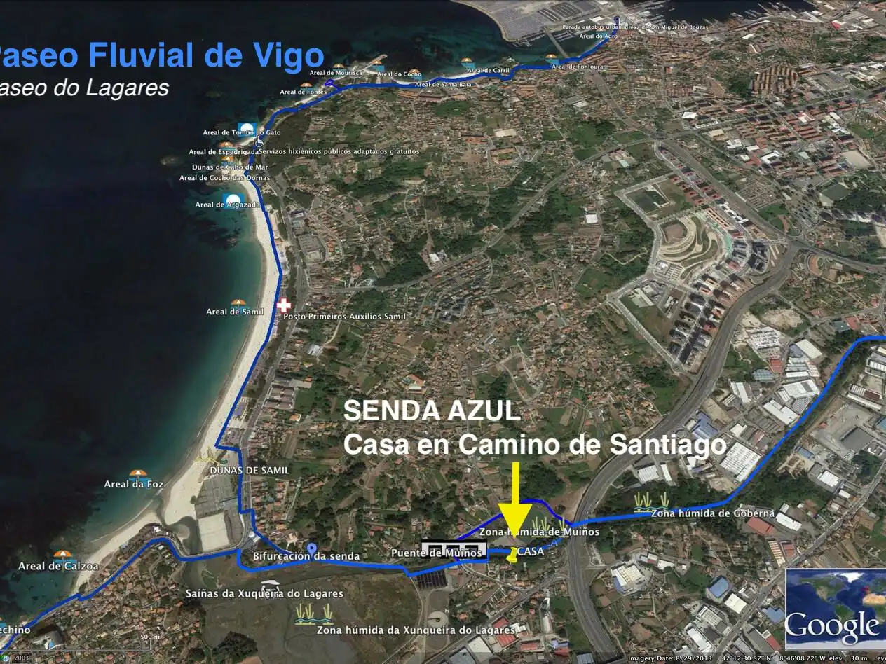 Casa o chalet en venta en Rúa Muíños, 72, Coruxo - Oia - Saiáns Casa o chalet en venta en Vigo con Calefacción, Jardín privado y Parquet