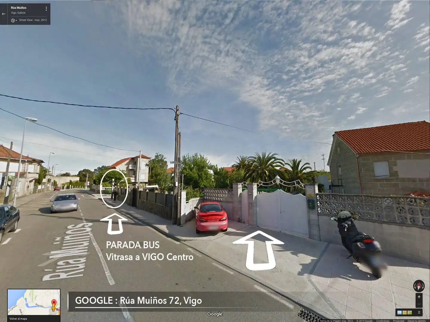 Casa o chalet en venta en Rúa Muíños, 72, Coruxo - Oia - Saiáns Vista exterior de Casa o chalet en venta en Vigo con Calefacción, Jardín privado y Parquet