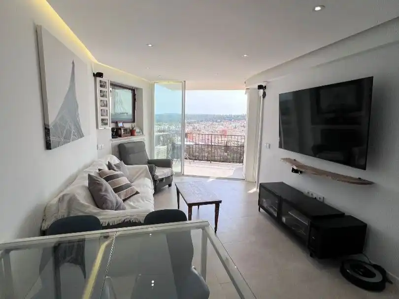 Piso en venta en Carrer de Nunyo Sanç, 24, Costa de la Calma Sala de estar de Piso en venta en Calvià con Aire acondicionado y Balcón