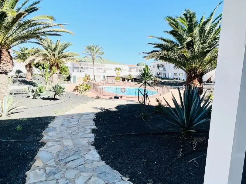Wohnungen zum Verkauf in Avenida Fuerteventura, 5, Corralejo Außenansicht von Wohnungen zum Verkauf in La Oliva mit Terrasse, Schwimmbad und Möbliert