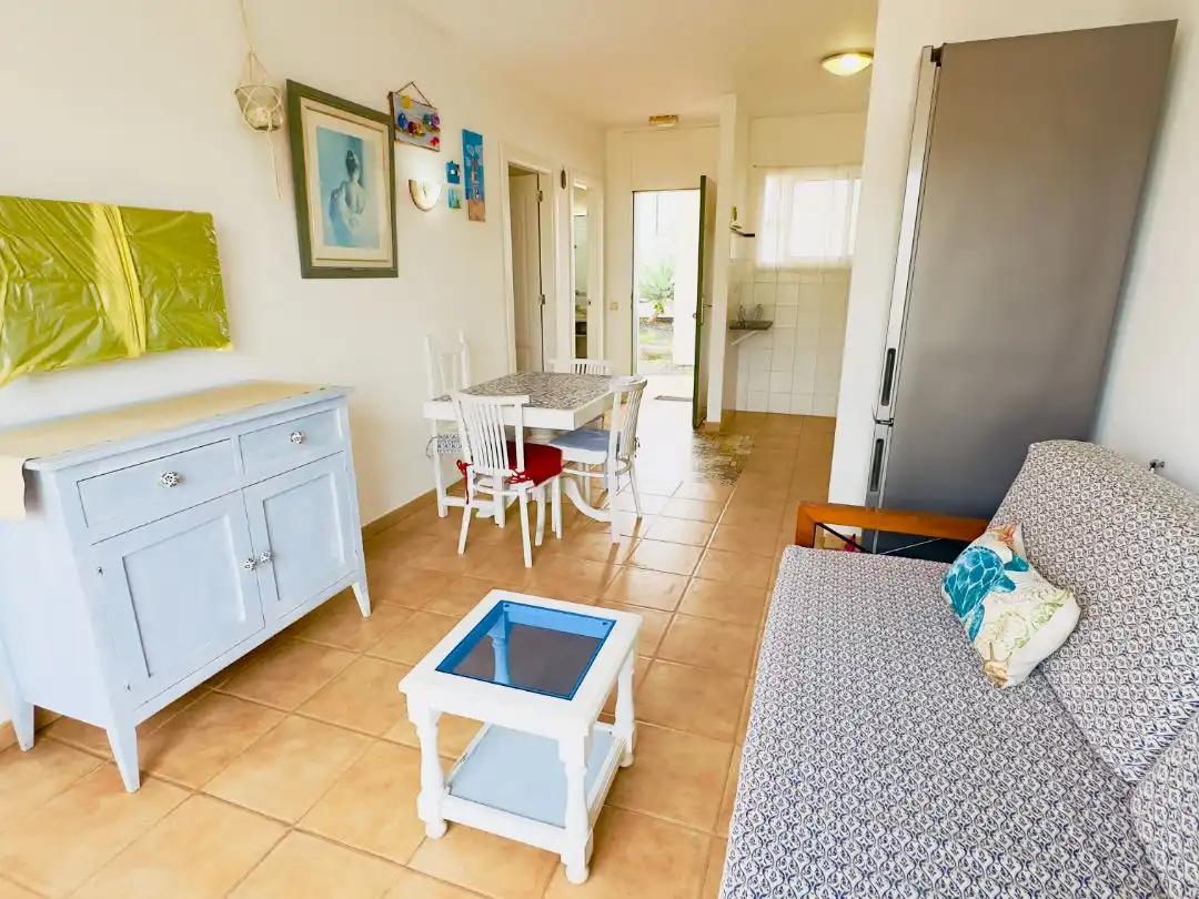 Wohnungen zum Verkauf in Avenida Fuerteventura, 5, Corralejo Esszimmer von Wohnungen zum Verkauf in La Oliva mit Terrasse, Schwimmbad und Möbliert