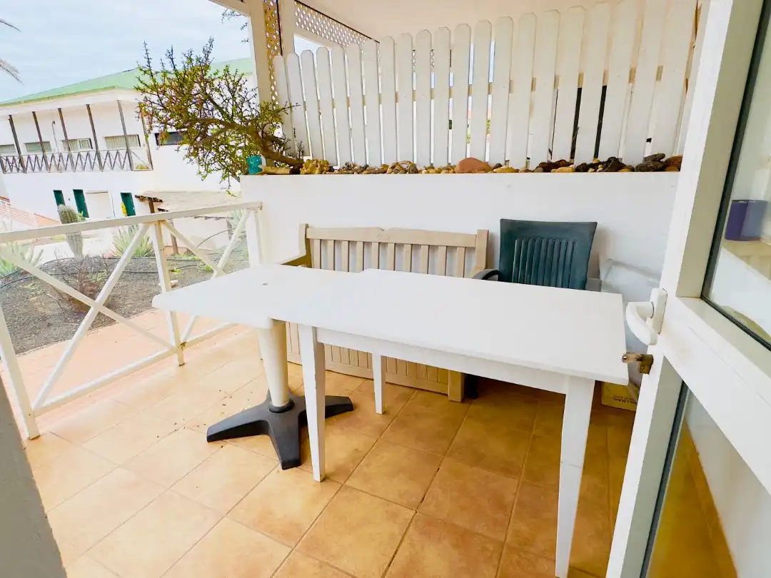 Wohnungen zum Verkauf in Avenida Fuerteventura, 5, Corralejo Terrasse von Wohnungen zum Verkauf in La Oliva mit Terrasse, Schwimmbad und Möbliert