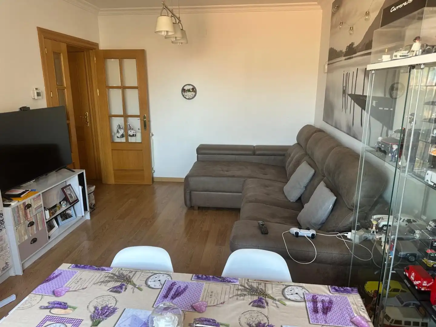 Sala de estar de Piso de alquiler en  Albacete Capital con Aire acondicionado