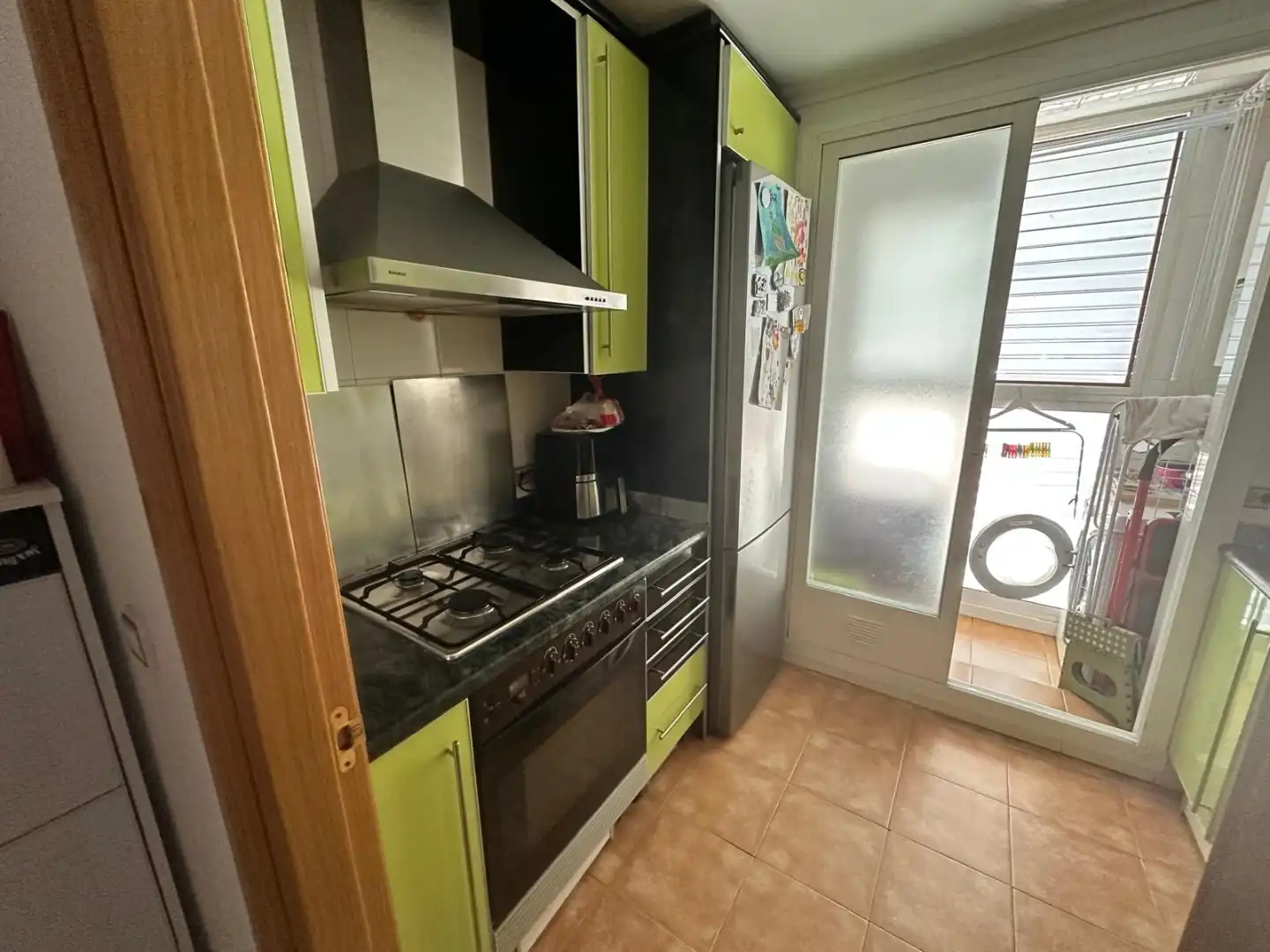 Cocina de Piso de alquiler en  Albacete Capital con Aire acondicionado