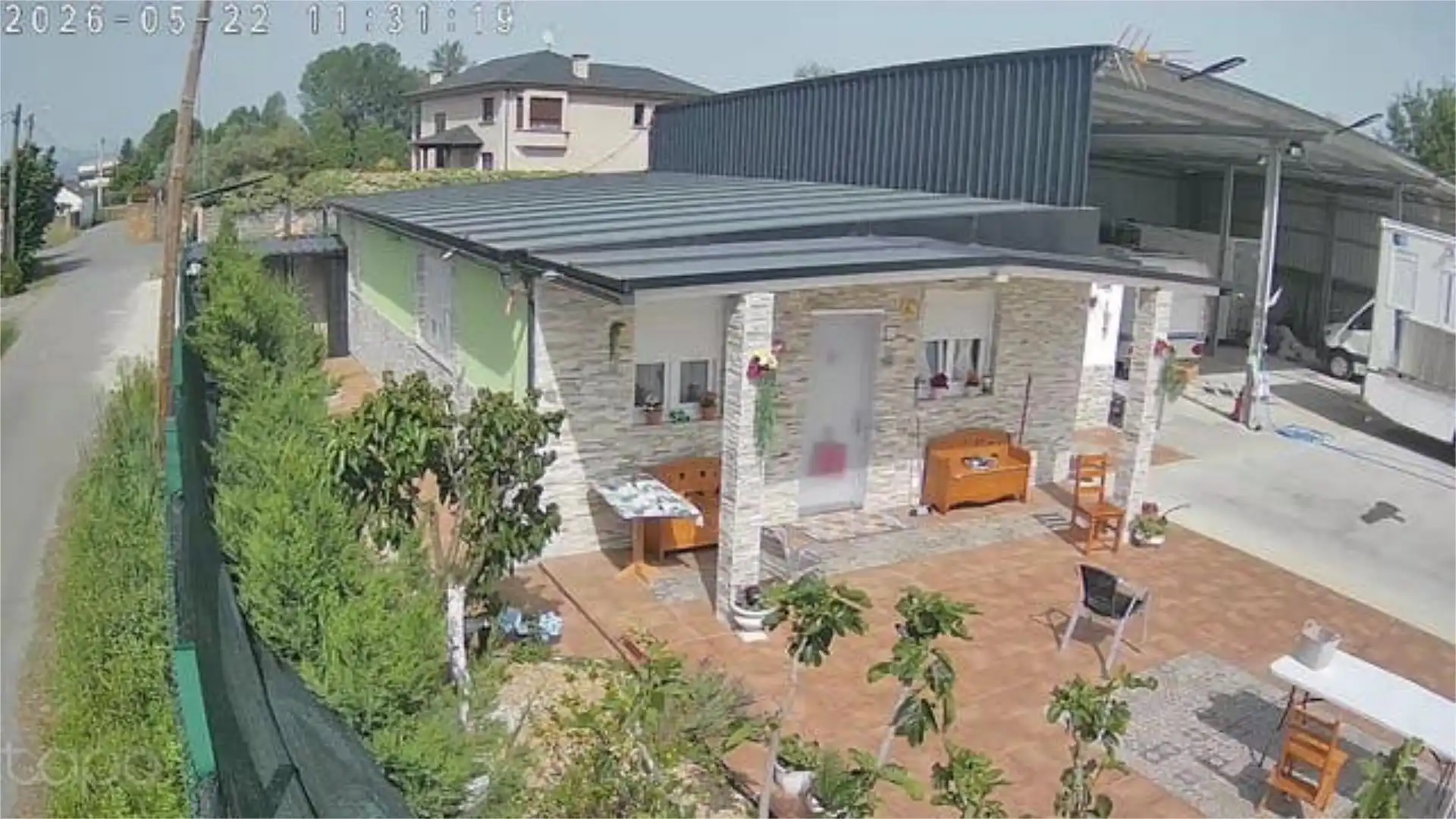 Vista exterior de Casa adosada en venta en Ponferrada con Terraza