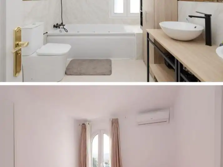 Baño de Casa o chalet en venta en La Línea de la Concepción con Aire acondicionado, Terraza y Piscina