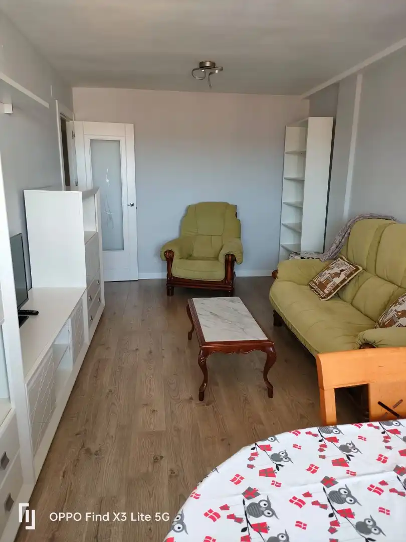 Sala d'estar de Pis en venda en Valladolid amb Parquet, Moblat i Forn