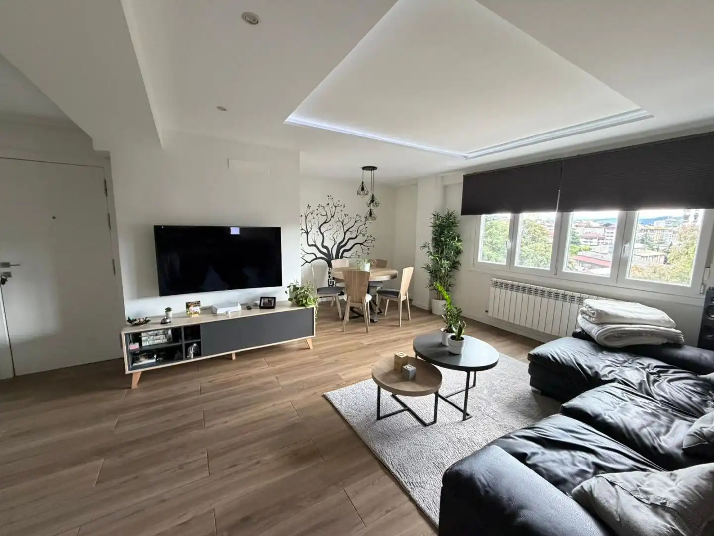 Living room of Flat for sale in Ourense Capital   with Heating, Private garden and Storage room