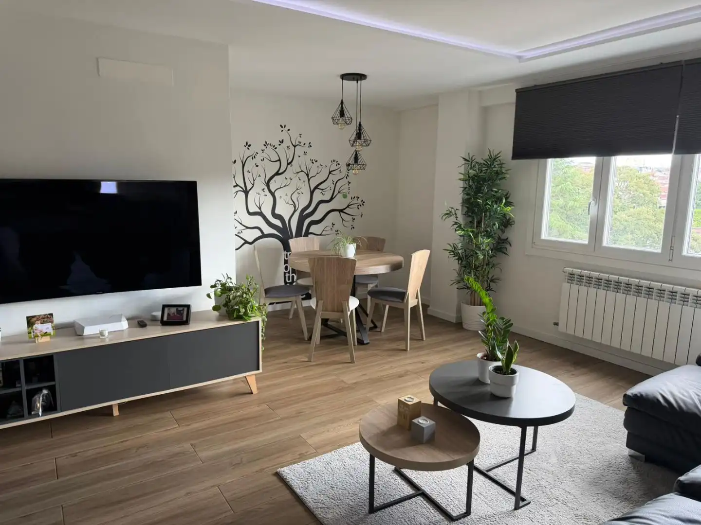 Living room of Flat for sale in Ourense Capital   with Heating, Private garden and Storage room