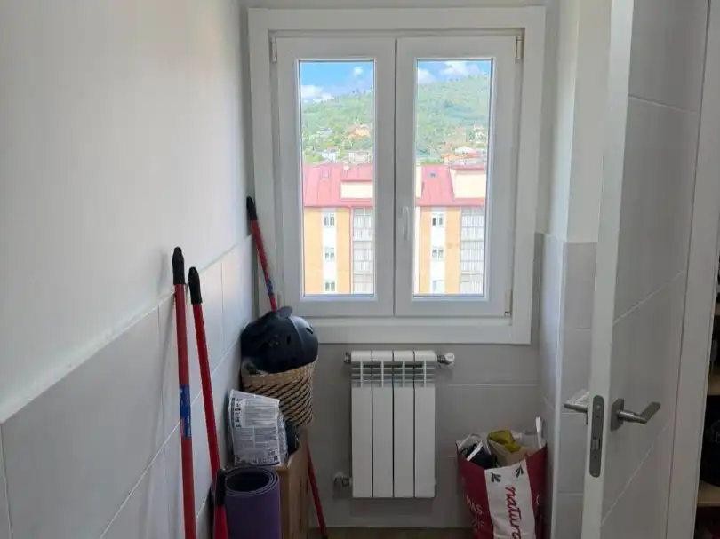Balcony of Flat for sale in Ourense Capital   with Heating, Private garden and Storage room