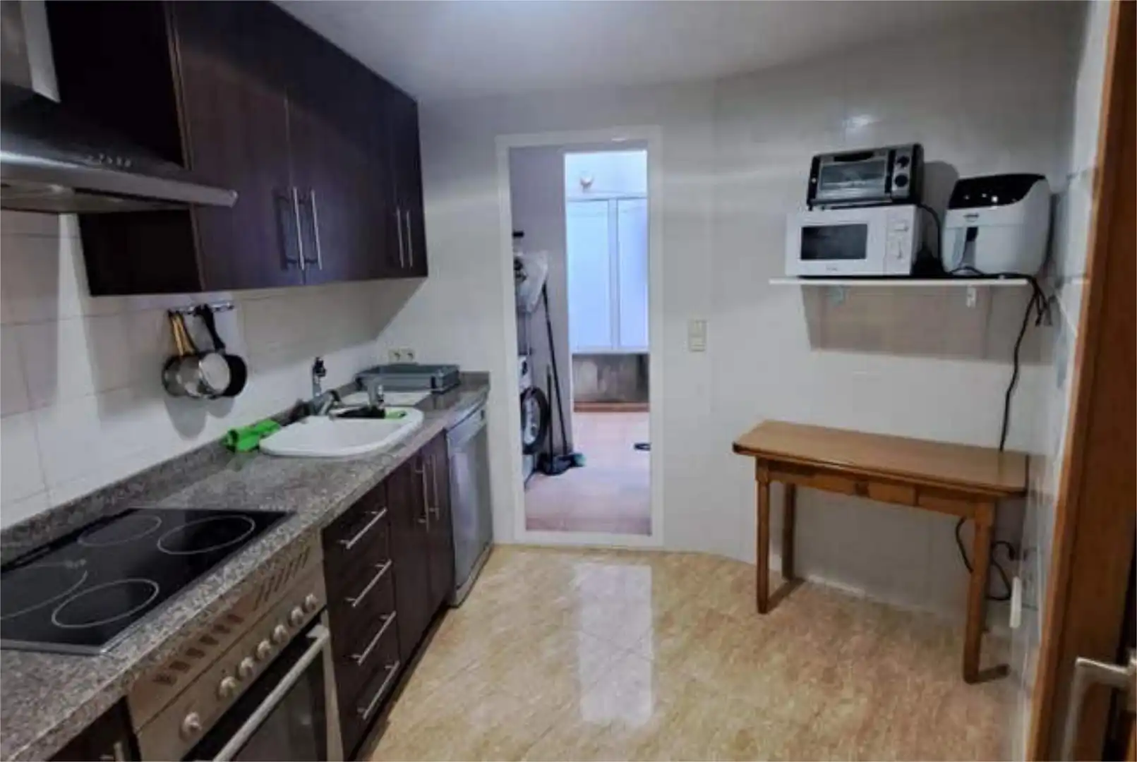 Piso en venta en Tavernes de la Valldigna Cocina de Piso en venta en Tavernes de la Valldigna con Piscina