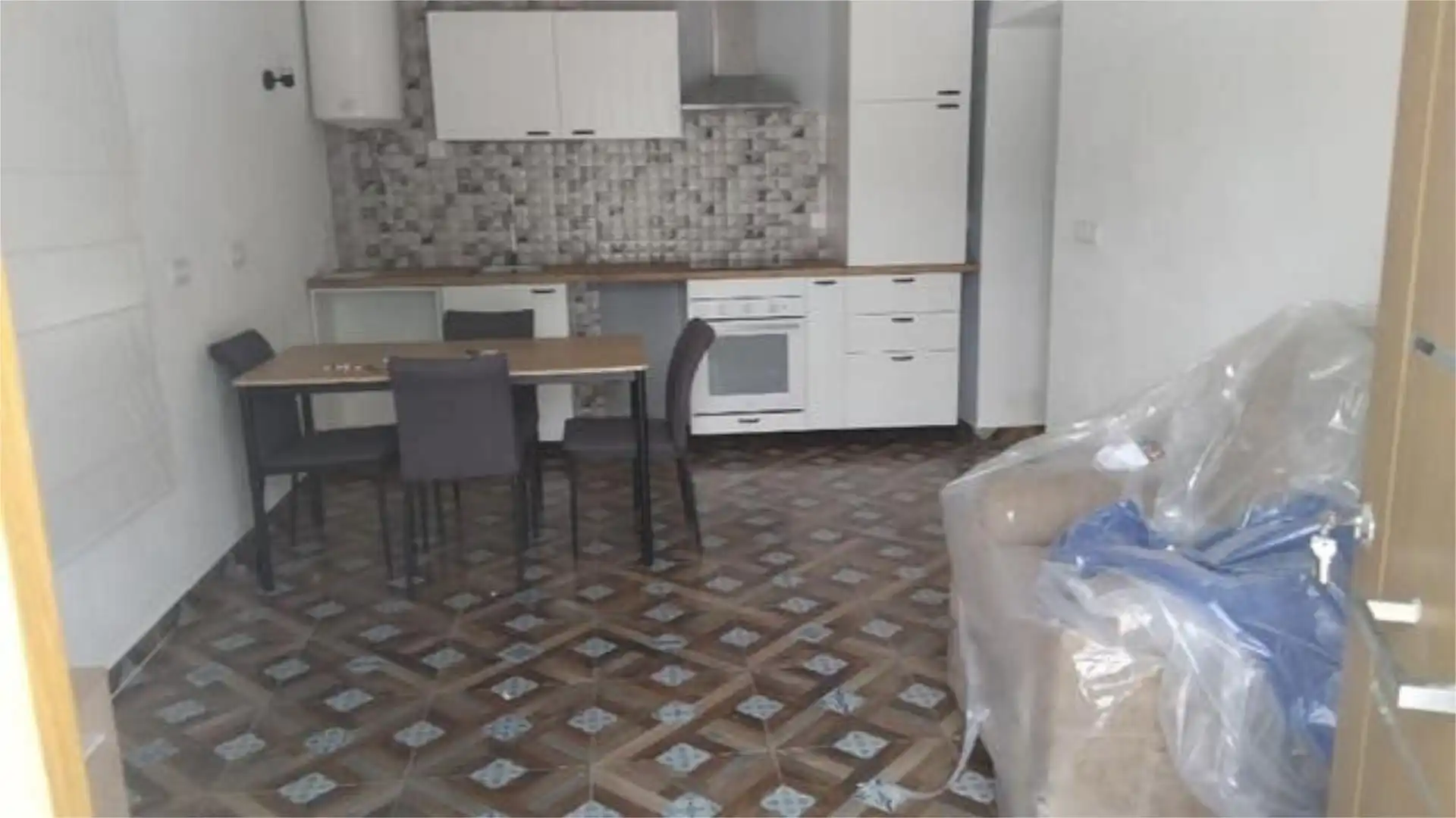 Cuina de Casa o xalet de lloguer en Murcia amb Jardí privat
