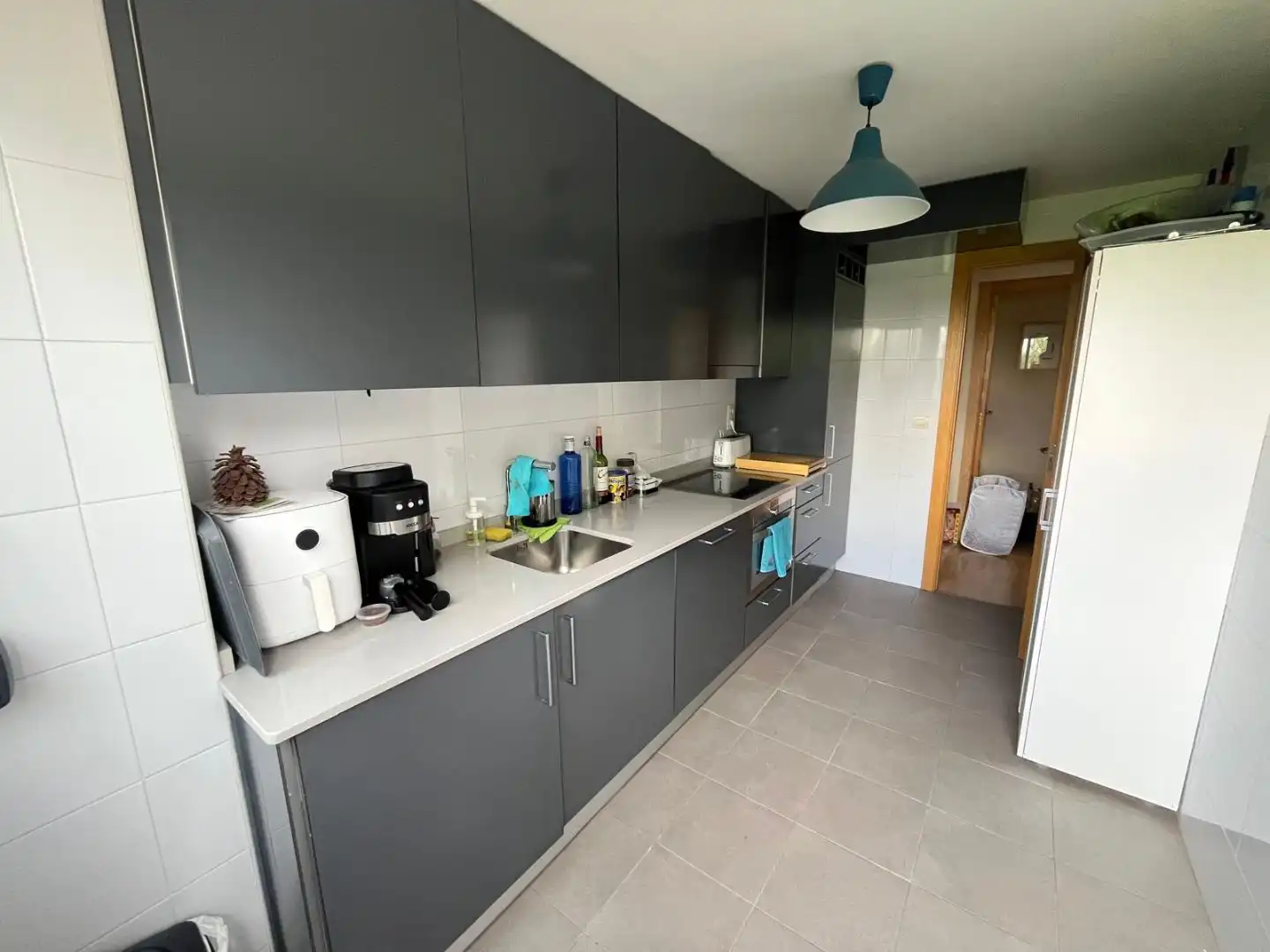 Piso en venta en Camino de Valderribas, 93, Numancia Cocina de Piso en venta en Madrid con Aire acondicionado, Calefacción y Parquet