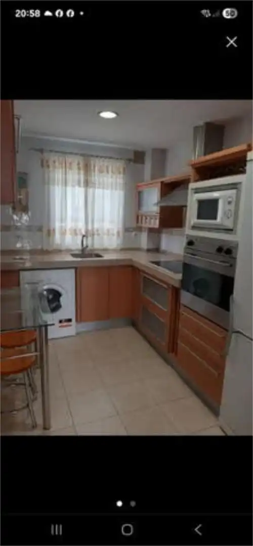 Kitchen of Apartments for rent in Chiclana de la Frontera  with Private garden, Terrace and Swimming Pool