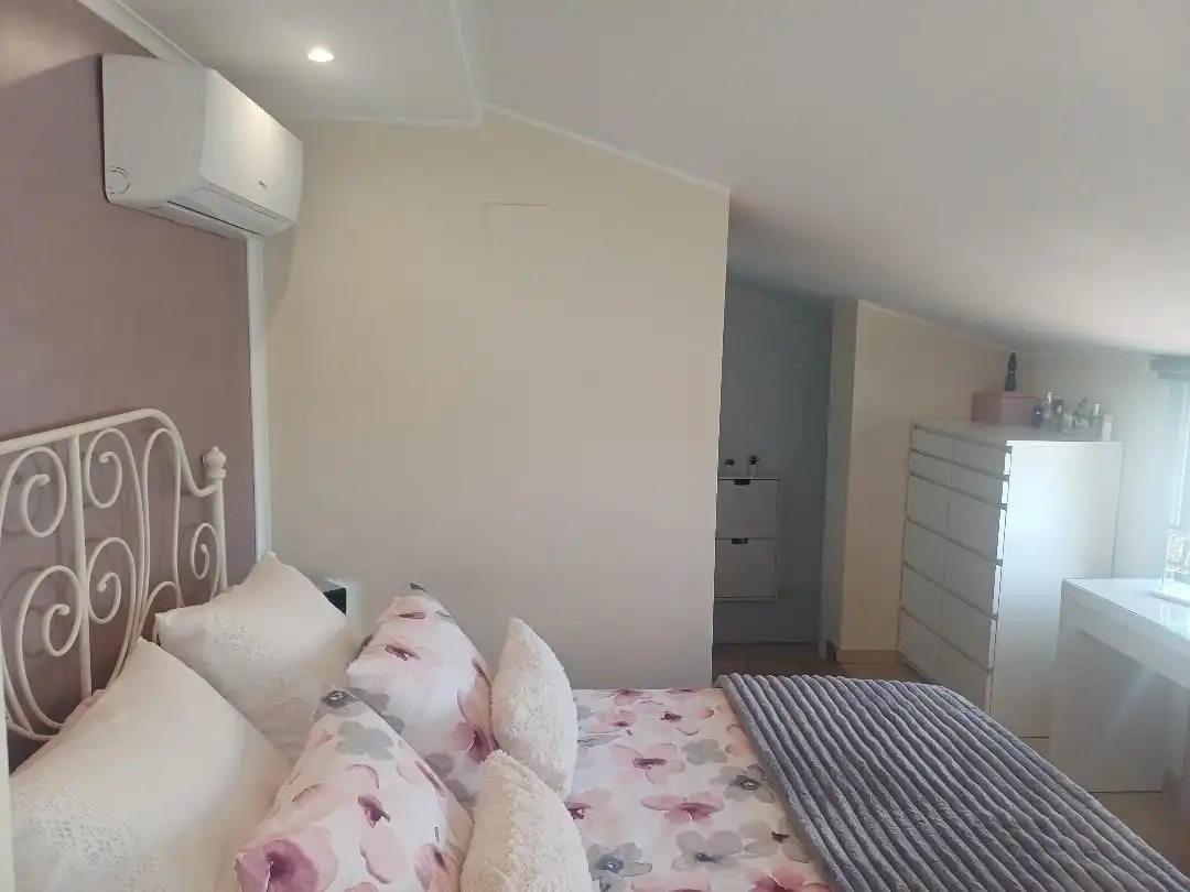 Schlafzimmer von Wohnung zum Verkauf in Terrassa mit Klimaanlage, Terrasse und Balkon