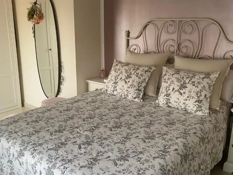 Schlafzimmer von Wohnung zum Verkauf in Terrassa mit Klimaanlage, Terrasse und Balkon