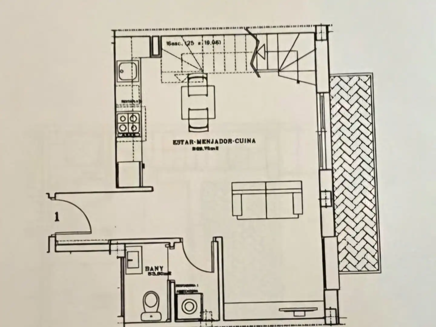 Wohnung zum Verkauf in Terrassa mit Klimaanlage, Terrasse und Balkon