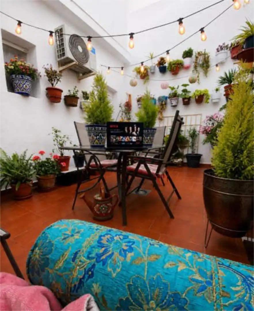 Haus oder Chalet zur Miete in Las Tiesas Terrasse von Haus oder Chalet zur Miete in Villena mit Terrasse