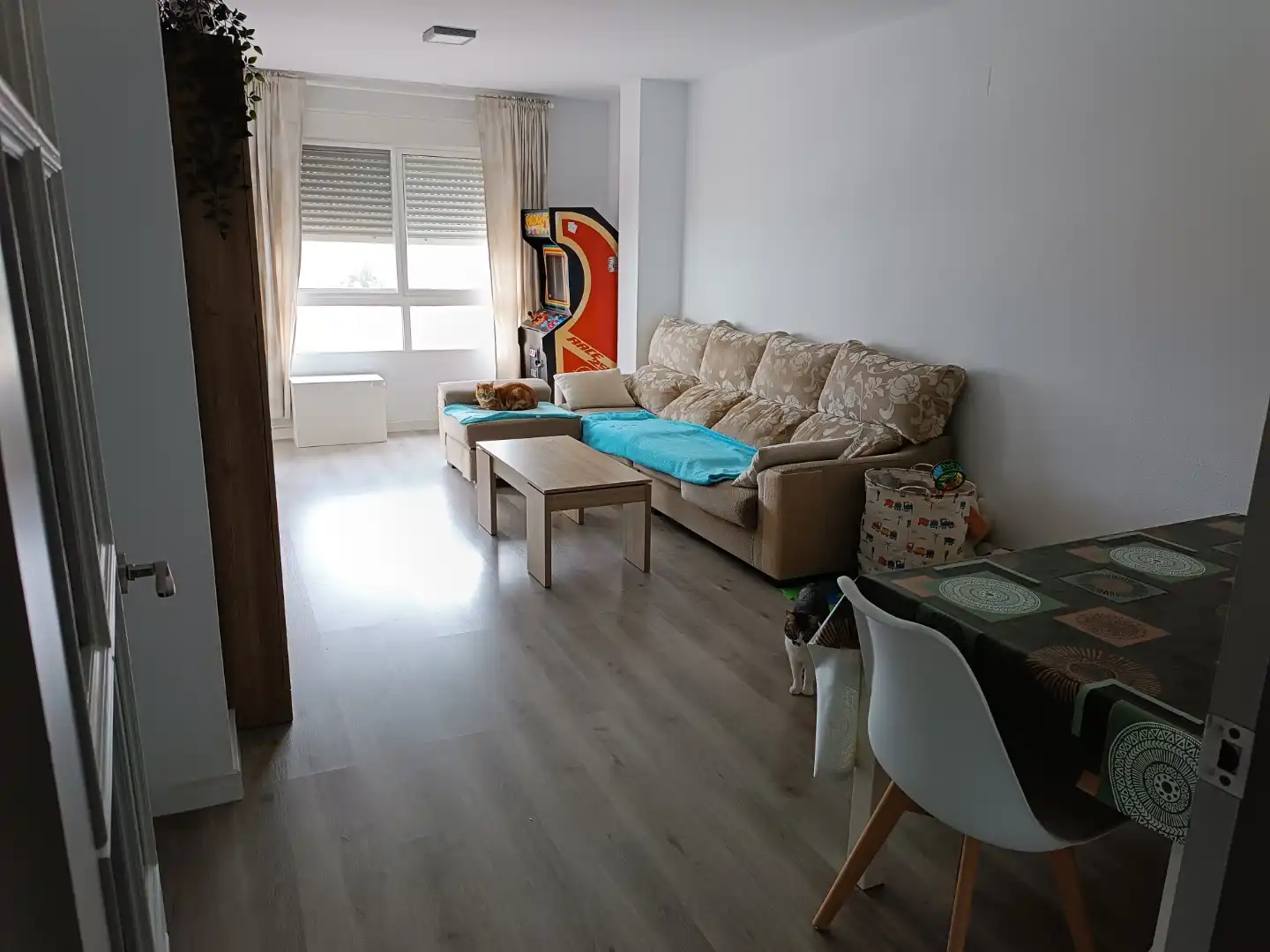 Living room of Flat for sale in Alicante / Alacant  with Air Conditioner, Terrace and Balcony