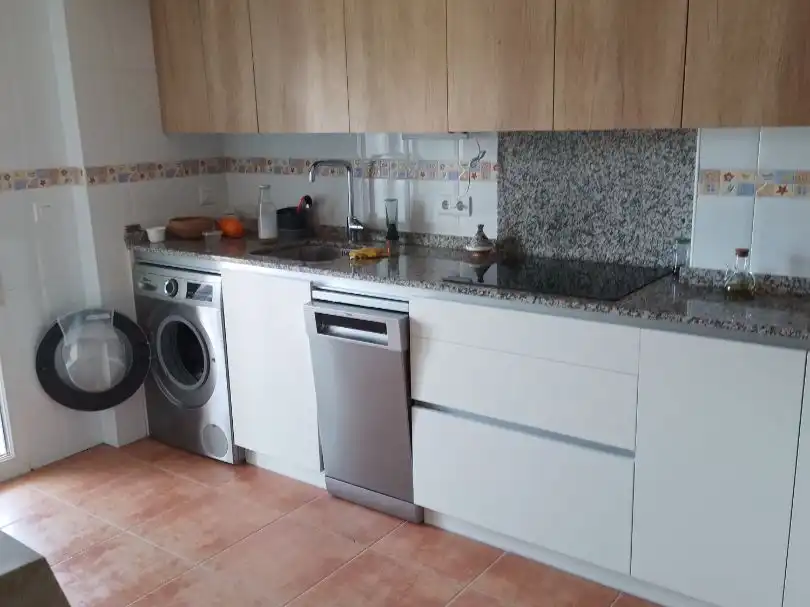 Pis en venda a Barrio Ontaneda, 61, Corvera de Toranzo Cuina de Pis en venda en Corvera de Toranzo amb Terrassa, Piscina i Balcó