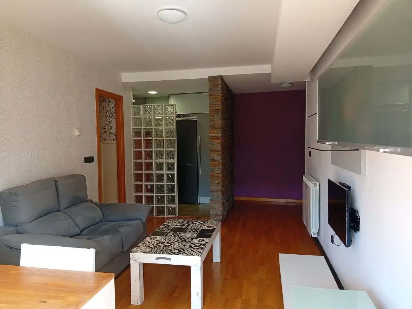 Piso en venta en Calle Subida al Monumento, 11, Parque del Queiles Sala de estar de Piso en venta en Tudela con Balcón