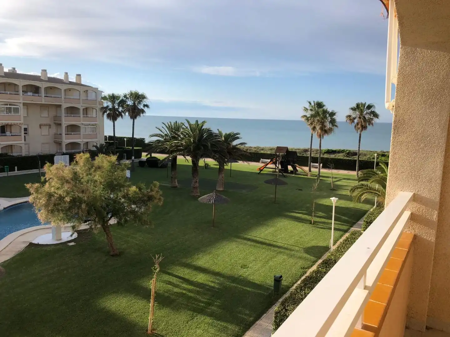 Flat for rent in Carrer Llac Maracaibo, 3, L'Almadrava - L'Estanyó Garden of Flat for rent in Dénia with Air Conditioner, Heating and Terrace