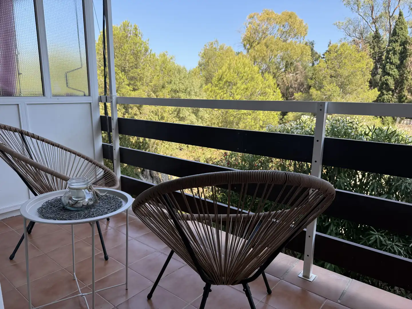 Flat for sale in Carretera Provincial del Barranc del Monyo, 59, Las Rotas / Les Rotes Balcony of Flat for sale in Dénia with Air Conditioner, Terrace and Swimming Pool