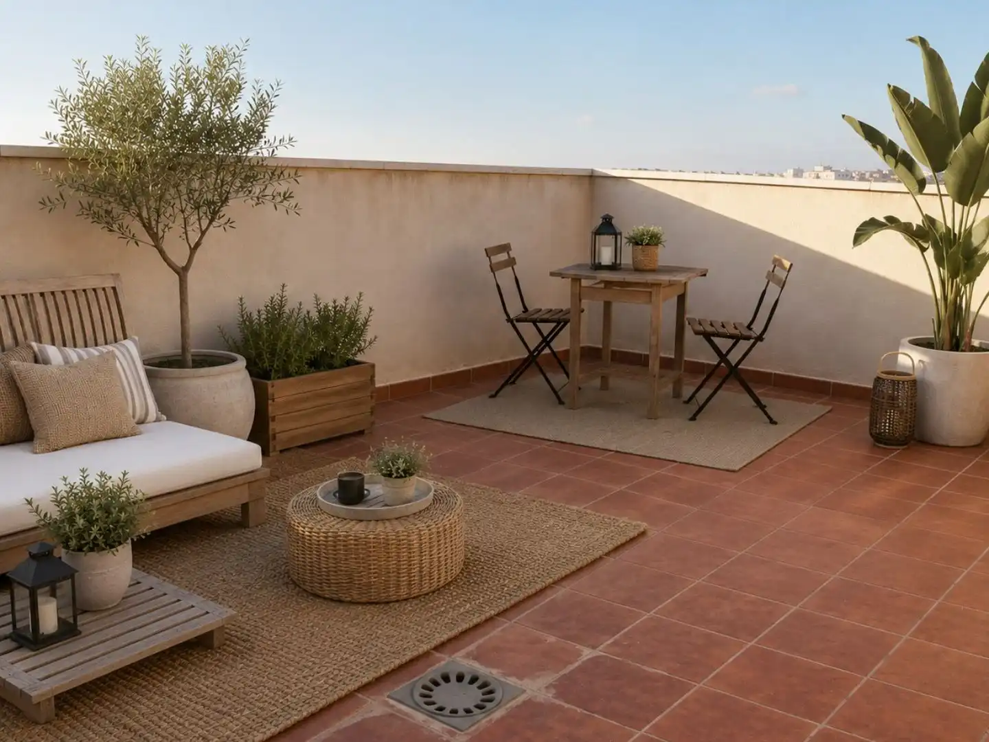 Flat for rent in Casco Antiguo Terrace of Flat for rent in Alcorcón with Air Conditioner, Heating and Terrace