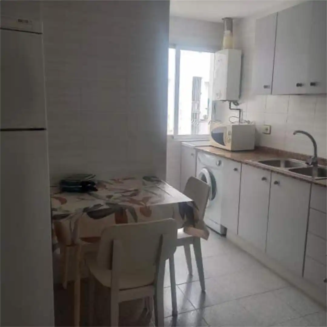 Küche von Wohnung zur Miete in Valencia mit Terrasse und Möbliert