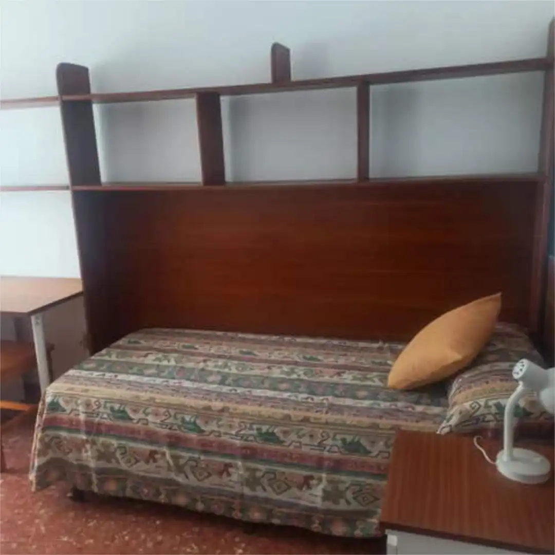 Schlafzimmer von Wohnung zur Miete in Valencia mit Terrasse und Möbliert