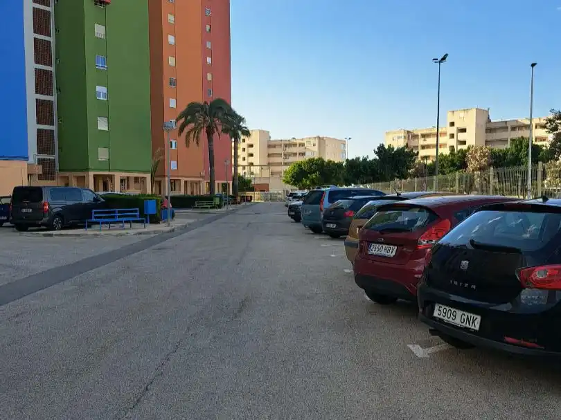 Flat for rent in Partida Barberes Sur, 39, Platja de Vila Joiosa Parking of Flat for rent in Villajoyosa / La Vila Joiosa