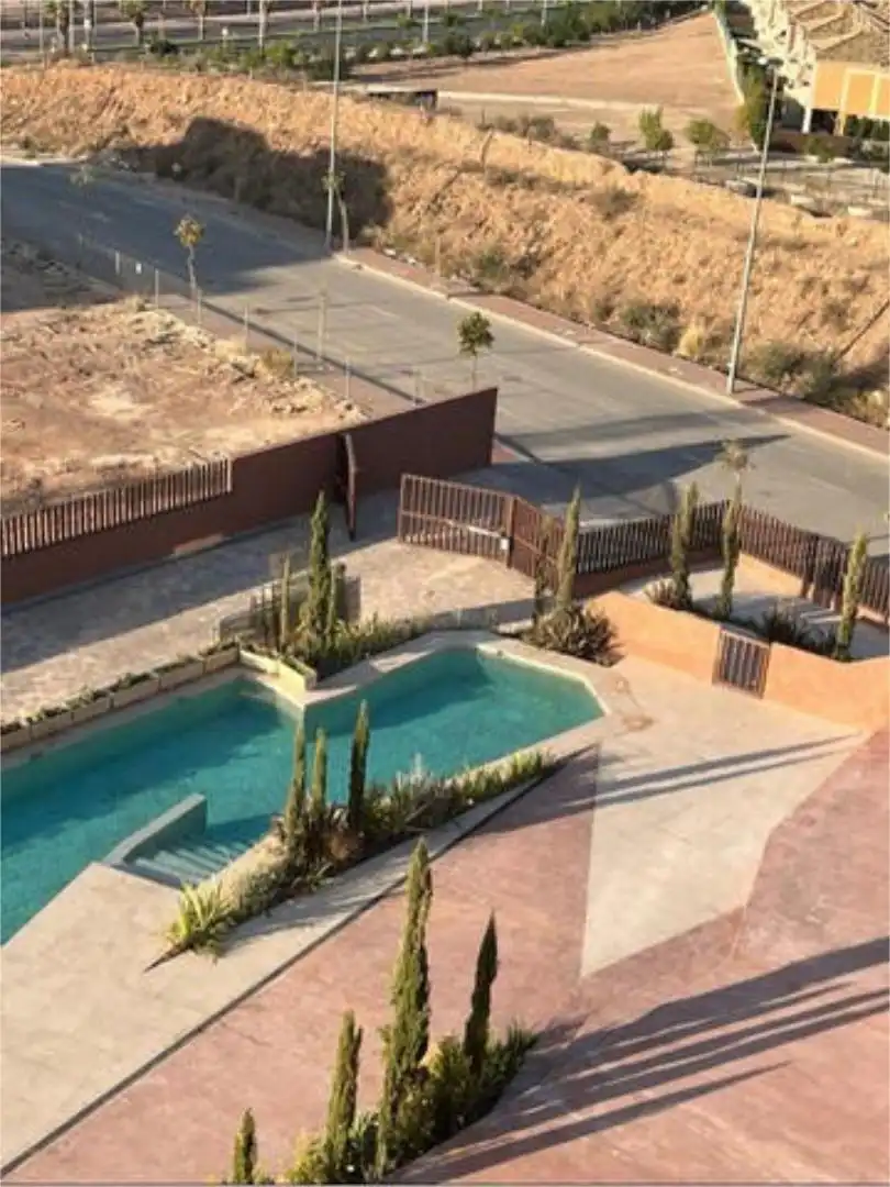 Schwimmbecken von Wohnung zur Miete in  Murcia Capital mit Terrasse und Schwimmbad