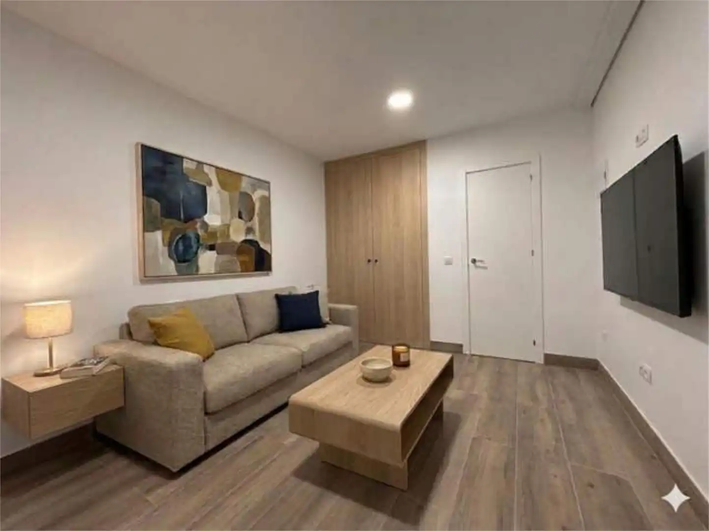 Sala de estar de Estudio en venta en  Barcelona Capital