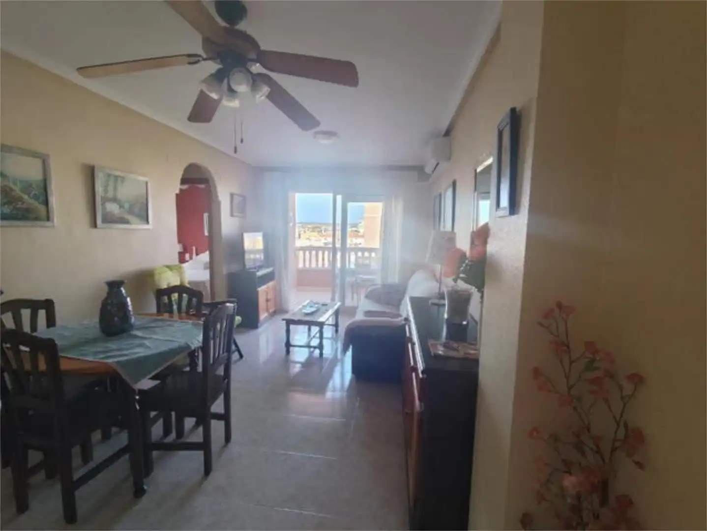 Sala d'estar de Casa o xalet de lloguer en Santa Pola amb Terrassa i Piscina